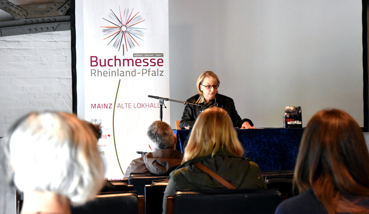 Lesung Kirsten Sawatzki Buchmesse Rheinland-Pfalz